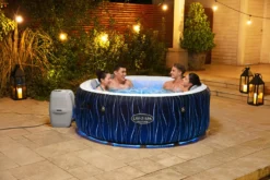 Lay-z Spa Lay-Z-Spa® AirJet Hollywood - 6 Person Inflatable Hot Tub -Blue Wave Supplies 06Life scaled