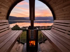 Outdoor Terrace 160 - 2 To 4 Person Barrel Sauna -Blue Wave Supplies 177257536 310841627275402 2074389841223925067 n