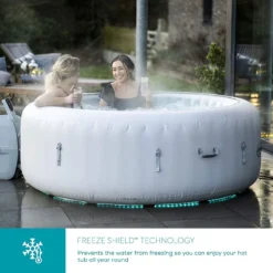 Lay-z Spa Lay-Z-Spa® AirJet Paris - 6 Person Inflatable Hot Tub -Blue Wave Supplies 60013 SPA 4 Supersize