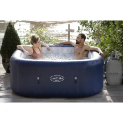 Lay-z Spa Lay-Z-Spa® AirJet Hawaii - 6 Person Inflatable Hot Tub -Blue Wave Supplies 60021 SPA 13 Supersize