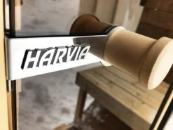 Outdoor Terrace 160 - 2 To 4 Person Barrel Sauna -Blue Wave Supplies BarrelHarviaDoor