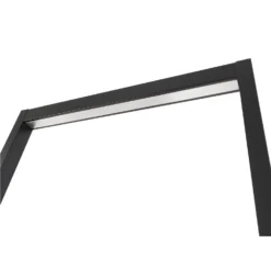 Zen Black Outdoor Shower With Wood Effect Base 10 Zen Black Outdoor Shower With Wood Effect Base -Blue Wave Supplies BeBa 28529 5 Supersize