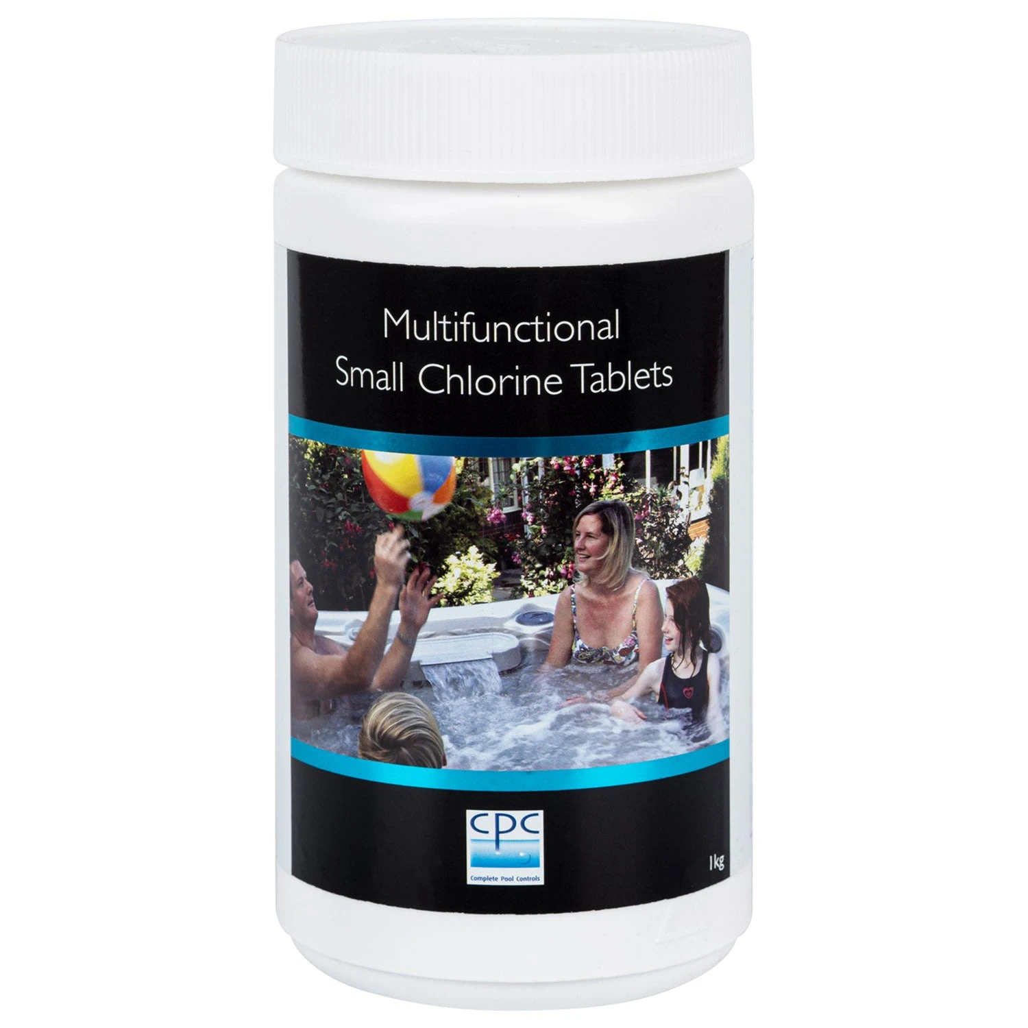 CPC Pool/Hot Tub Multifunctional Small Chlorine Tablets - 1kg 1 CPC Pool/Hot Tub Multifunctional Small Chlorine Tablets - 1kg