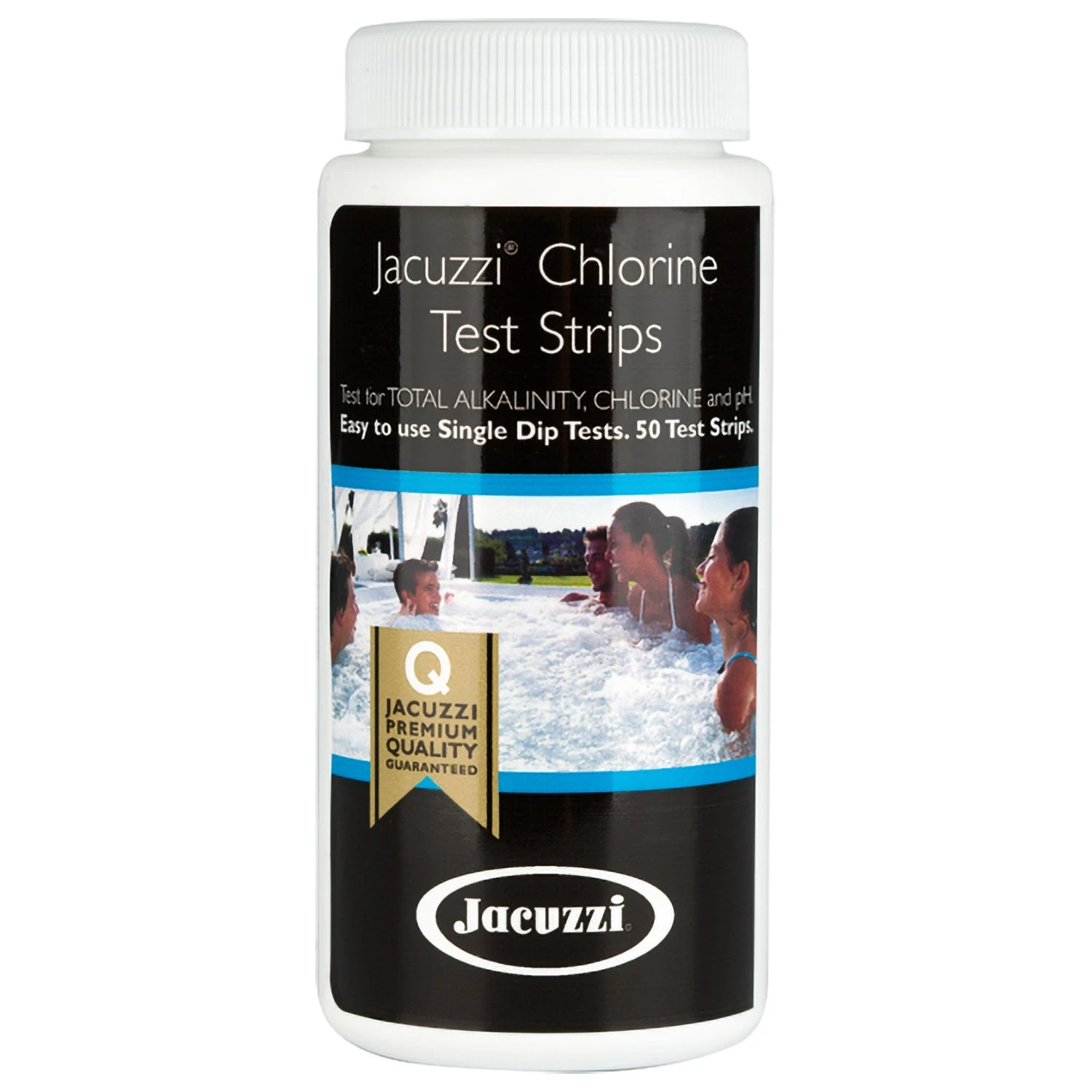 Jacuzzi® Hot Tub Chlorine Test Strips - Pack Of 50 2 Jacuzzi® Hot Tub Chlorine Test Strips - Pack Of 50 - Image 2
