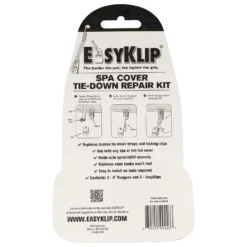 EasyKlip® Tie-Down Repair Kit For Hot Tub Cover Straps -Blue Wave Supplies EasyKlip 1 copy