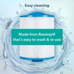 HTF0450 50sq Ft Hot Tub Filter - Artesian, South Sea Spas, Luxury, TidalFit 10 HTF0450 50sq Ft Hot Tub Filter - Artesian, South Sea Spas, Luxury, TidalFit -Blue Wave Supplies Easy Cleaning HTF0450