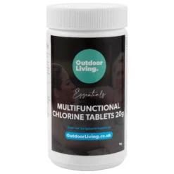 Hot Tub Multifunctional Stabilised Chlorine Tablets - 1kg | Outdoor Living