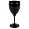 Hot Tub Safe Black Wine Glass