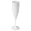 Hot Tub Safe White Champagne Glass