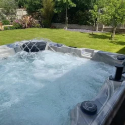 Outdoor Infinity - 6 Person Hot Tub With 1 Lounger -Blue Wave Supplies InfinityHotTub 15