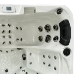 Outdoor Infinity - 6 Person Hot Tub With 1 Lounger -Blue Wave Supplies InfinityHotTub 4