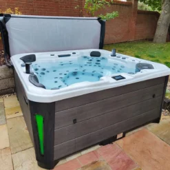 Outdoor Infinity - 6 Person Hot Tub With 1 Lounger -Blue Wave Supplies InfinityHotTub 7