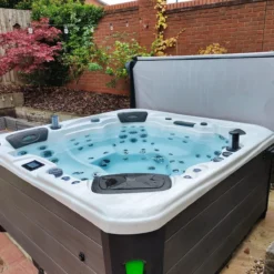 Outdoor Infinity - 6 Person Hot Tub With 1 Lounger -Blue Wave Supplies InfinityHotTub 8