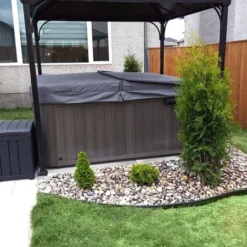 Jacuzzi® J245™ / J245IP™ - 7 Person Hot Tub -Blue Wave Supplies J 245 with cover install 800x450 de0792c0 932d 4821 afcc 40ae882def3e