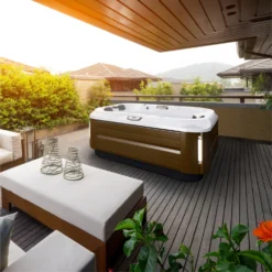 Jacuzzi® J315IP™ - 3 Person Hot Tub With 1 Lounger -Blue Wave Supplies J315 lifestyle image2020