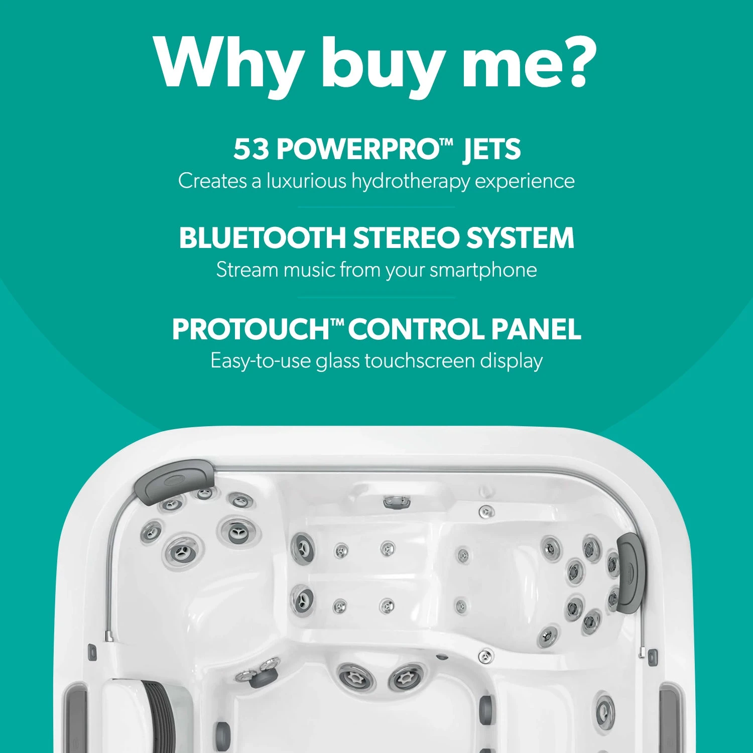 Jacuzzi® J575IP™ - 5-6 Person Hot Tub With 1 Lounger 2 Jacuzzi® J575IP™ - 5-6 Person Hot Tub With 1 Lounger - Image 2