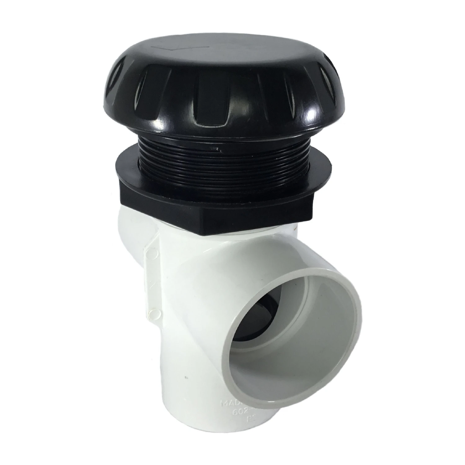 Arctic Spas® Black Round Cap Diverter Valve Complete - JET-109400 1 Arctic Spas® Black Round Cap Diverter Valve Complete - JET-109400