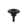 Arctic Spas® 3" Screw-In Single Pulse Jet In Tri-Face Black - JET-114200