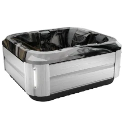 Jacuzzi® J315IP™ - 3 Person Hot Tub With 1 Lounger -Blue Wave Supplies JHT J315 Midnight BrushedGray Iso 2000x1460 a371ec9b 6726 4f20 9b4a 3eac5f0bbff8