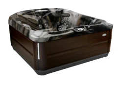 Jacuzzi® J485IP™ - 7 Person Hot Tub -Blue Wave Supplies JHT J485 Midnight ModernHardwood Iso 2000x1460 9117a5c8 9e52 4f81 8343 e5ad804690ae
