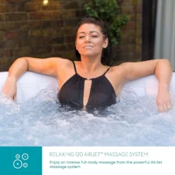 Lay-z Spa Lay-Z-Spa® AirJet Miami - 4 Person Inflatable Hot Tub -Blue Wave Supplies LayZSpaMiami2