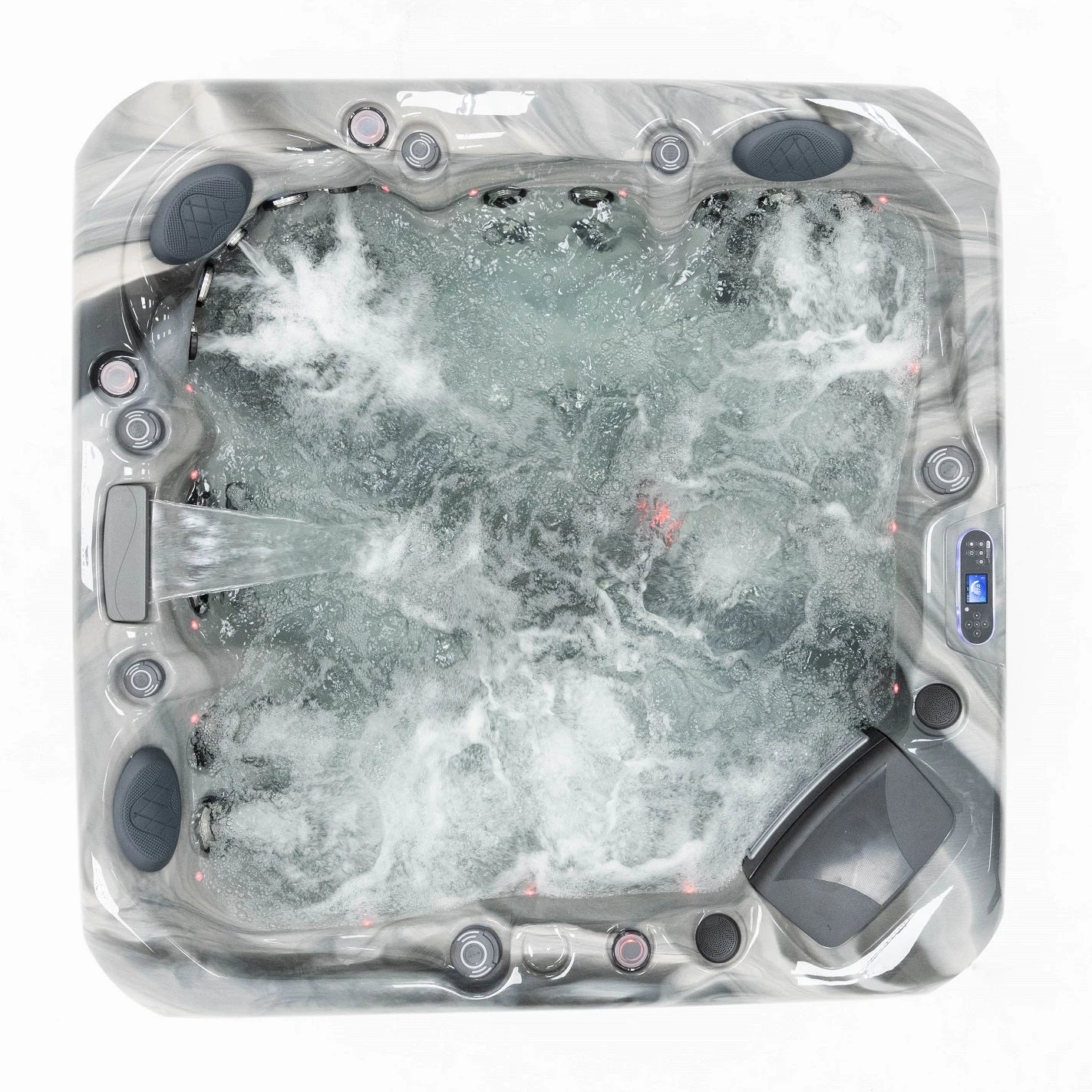 Outdoor Marseille - 5 Person Hot Tub With 2 Loungers 9 Outdoor Marseille - 5 Person Hot Tub With 2 Loungers - Image 9