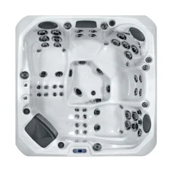 Outdoor Marseille - 5 Person Hot Tub With 2 Loungers