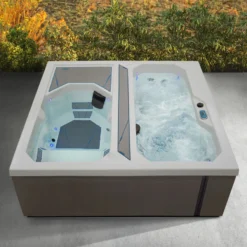 Master Spas® Michael Phelps Chilly GOAT™ Valaris - Dual Ice Bath And Hot Tub -Blue Wave Supplies MichaelPhelpsChillyGOATIceBathandHotTub 1
