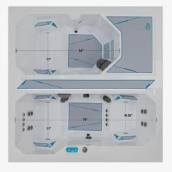 Master Spas® Michael Phelps Chilly GOAT™ Valaris - Dual Ice Bath And Hot Tub -Blue Wave Supplies MichaelPhelpsChillyGOATIceBathandHotTub 2