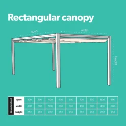 Bespoke Velarium Metal Hot Tub Gazebo With Waterproof Retracting Canopy Roof -Blue Wave Supplies OL 0822 velarium EM 2