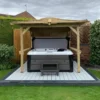 Outdoor Santorini - 5 Person Hot Tub With Gazebo Package