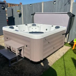 Outdoor Trident Lite - 5 Person Hot Tub With 2 Loungers -Blue Wave Supplies OutdoorTridentLite PearceSquare