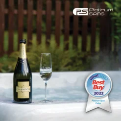 Outdoor Palma - 6 Person Hot Tub With 1 Lounger -Blue Wave Supplies Platinum Palma3 BestBuy2022