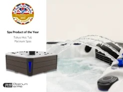 Outdoor Tokyo - 6 Person Hot Tub With 1 Lounger -Blue Wave Supplies SpaProductoftheYear TokyoHotTub