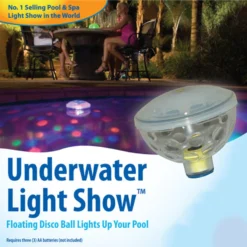 Underwater Light Show For Hot Tubs/Pools -Blue Wave Supplies Underwater Light Show