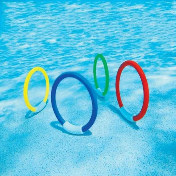 Intex Underwater Fun Dive Rings For Swimming Pools 4 Intex Underwater Fun Dive Rings For Swimming Pools - Image 4