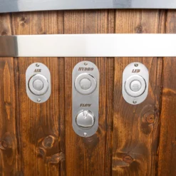 Outdoor Elite - 4 To 6 Person Wood Fired Hot Tub -Blue Wave Supplies WoodFireHotTub 10