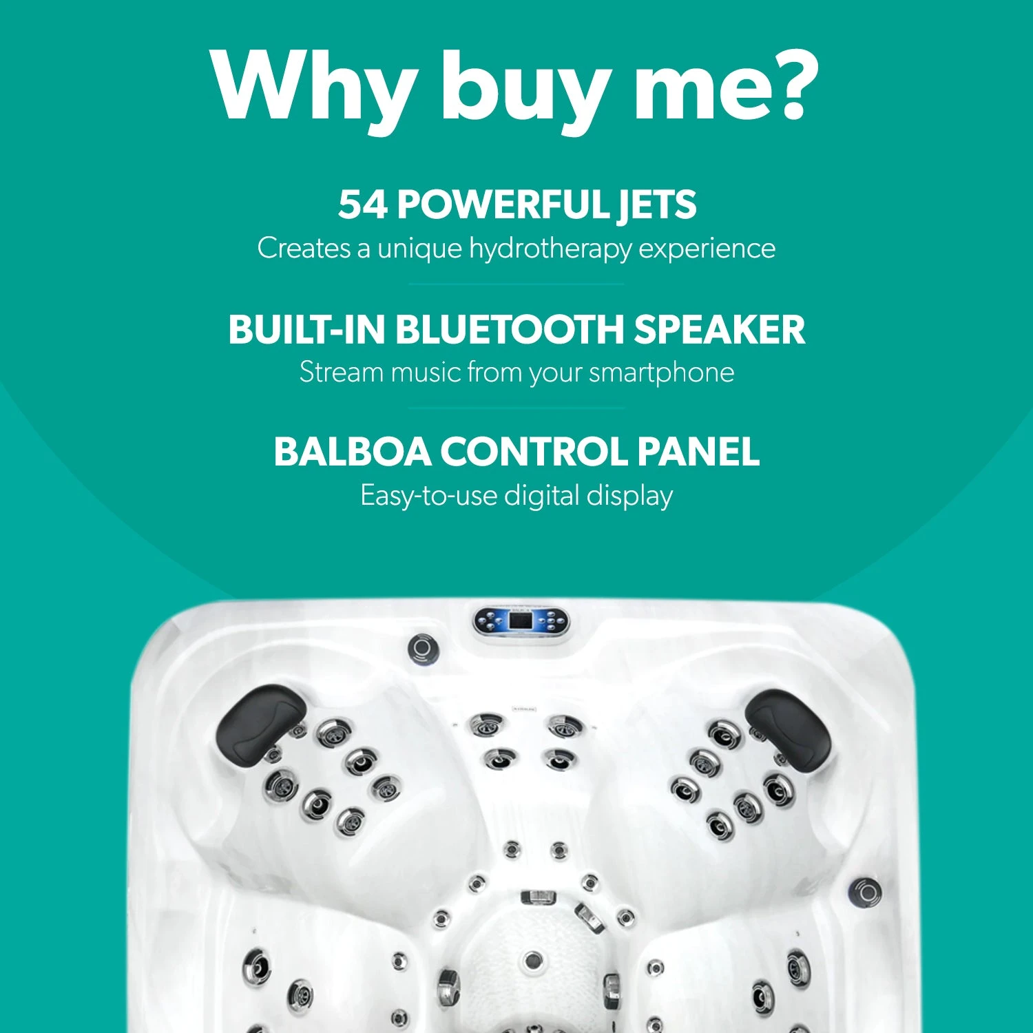 Outdoor Santorini - 5 Person Hot Tub With Gazebo Package 2 Outdoor Santorini - 5 Person Hot Tub With Gazebo Package - Image 2